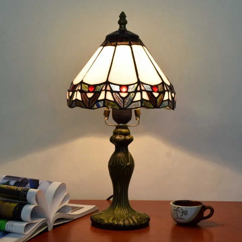 American Minimalist Floor Lamps Glass Lampshade LED Desk Lamp Living Room Dining Room Bedroom Bedside Table Embellish Table Lamp
