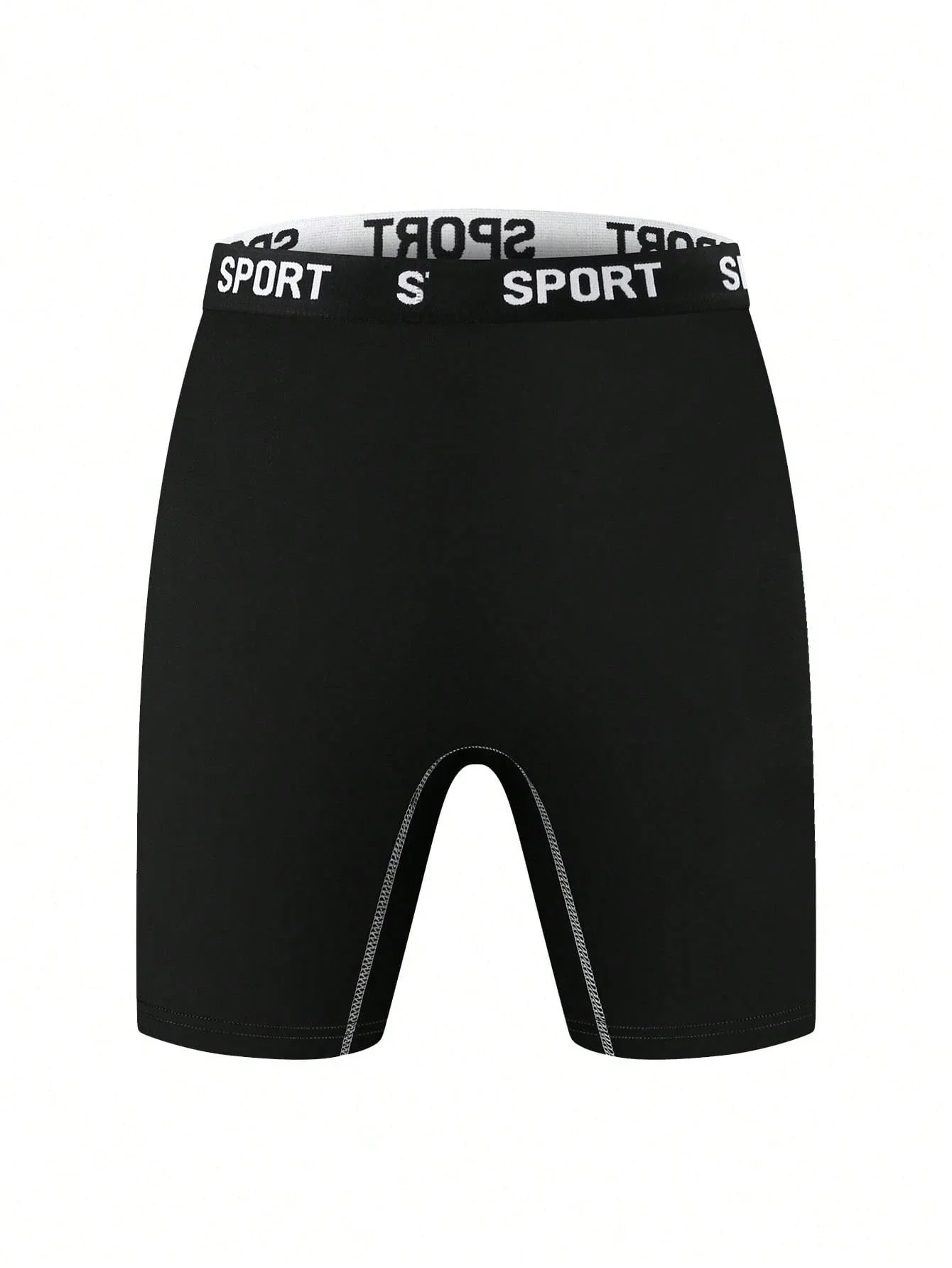 

Мужские спортивные боксеры с надписью на поясе, удобное дышащее нижнее белье