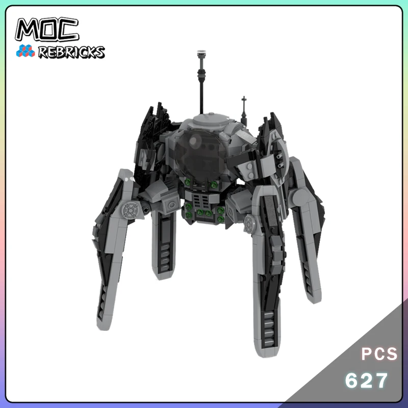 

Серия «Космическая война» MOC Technology Bricks TIE Strider Striker Walking Fighters Модель Строительный блок Набор DIY Игрушки для мальчиков Рождественский подарок