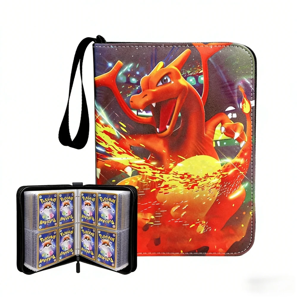 Hot verkopende Pokémon kaartenalbum PU rits fotoalbum verzamelboek anime figuur album hobbymap verjaardag cadeau speelgoed op voorraad