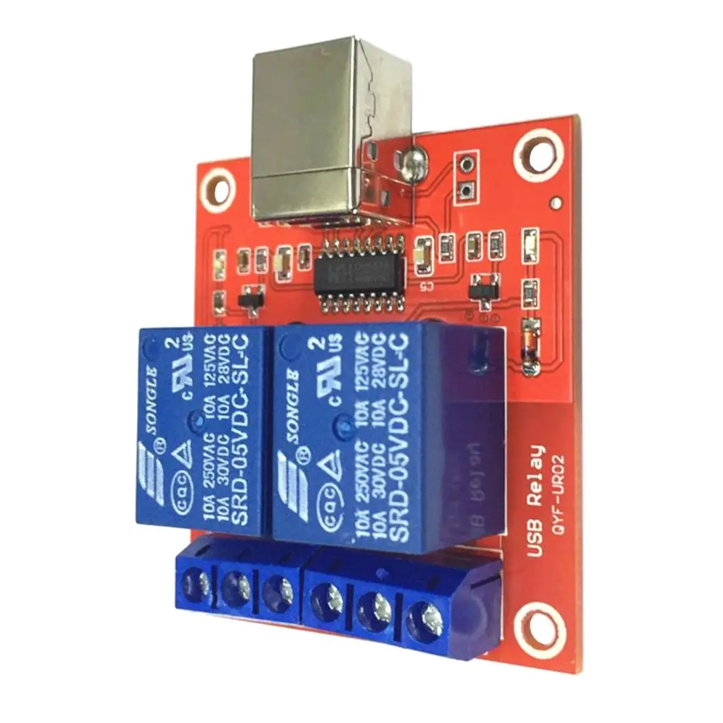 2 Channel USB Relay Module HID no Drive USB Relay Computer V