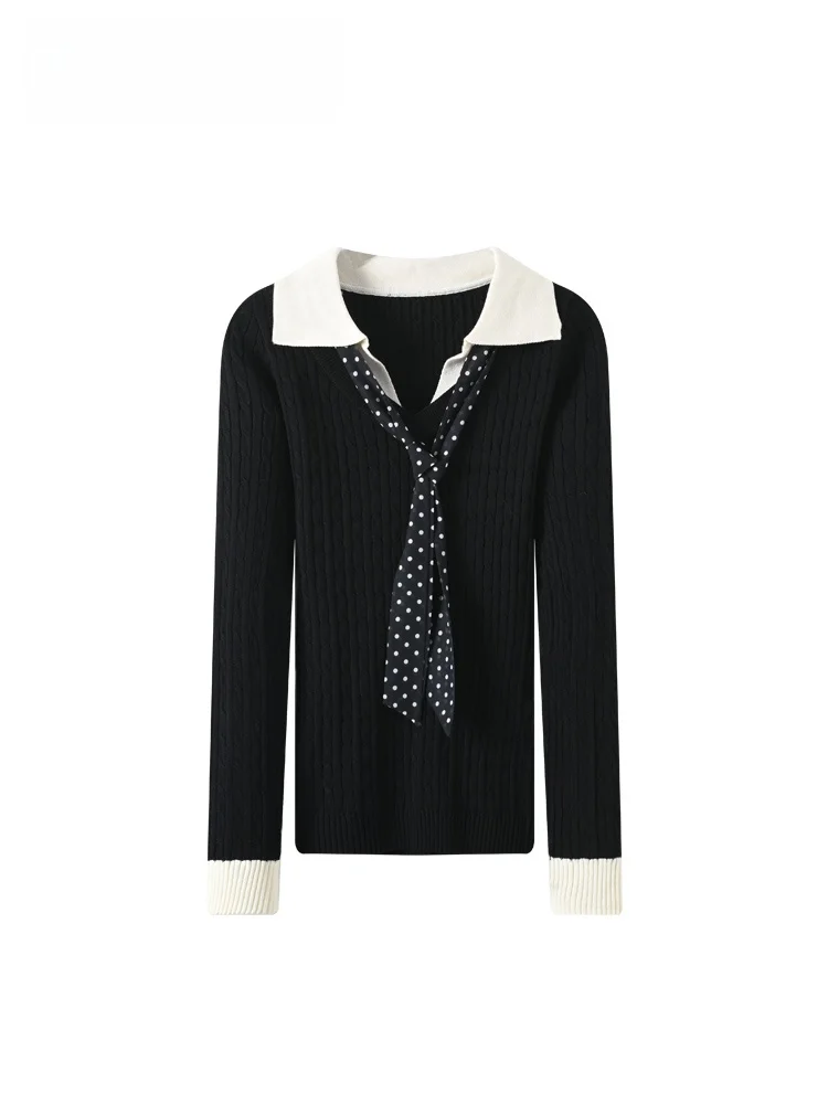 

Cara CLUB, вязаный длинный топ больших размеров для женщин, винтажный топ, осень-зима, Новое поступление, удобный дышащий полиэстер...