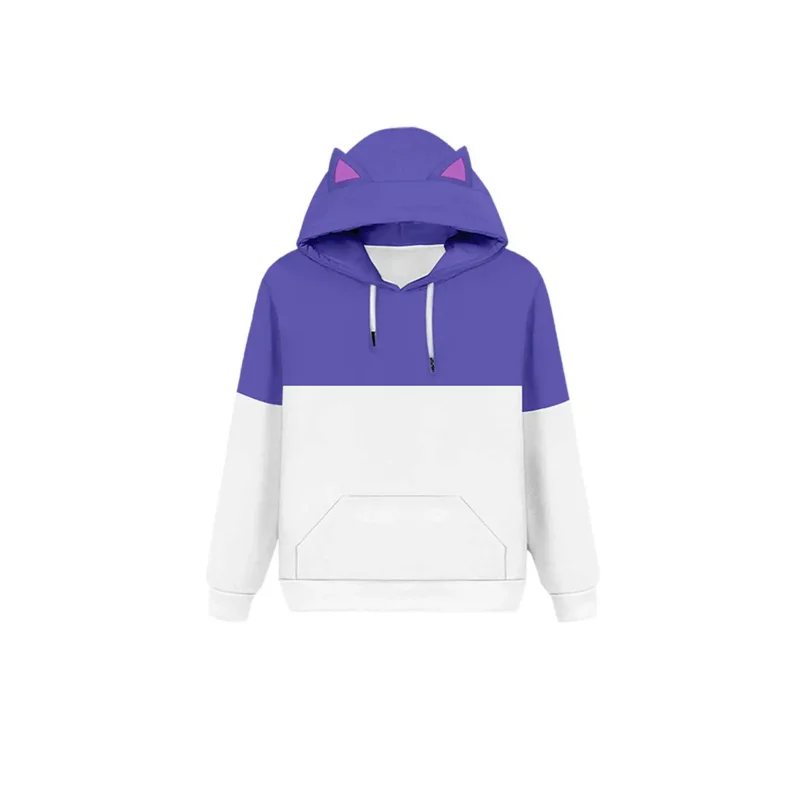 Anime Cartoon The Owl Cosplay House 3 King Cosplay Cat Ear Hoodie Women Girls Costume Roleplay Fantasia Adult Kids Halloween OI8