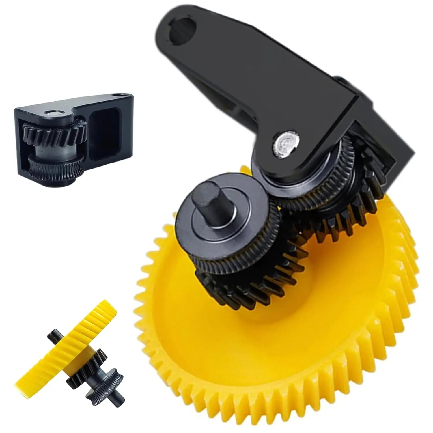 Upgrade der Extruder-Getriebebaugruppe aus gehärtetem Stahl für Bambu Lab X1/X1C/P1P/P1S 3D-Drucker GanzmetallRNCNanobeschichtetes Getriebe aus gehärtetem Stahl – Detail 13