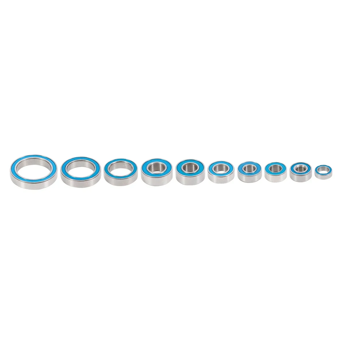 55Pcs Sealed TRX6 Bearing Set for 1/10 RC Crawler TRX-6 Chassis G63 6X6 Axles Transmission Replacement Parts