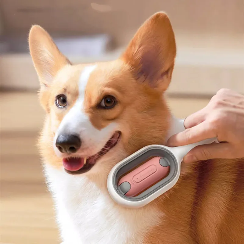 Cat Pet Cleaning Comb Cat and Dog Hair Removal Brush Cleaning Pet Grooming Brush Water Injection Massage Pet Supplies