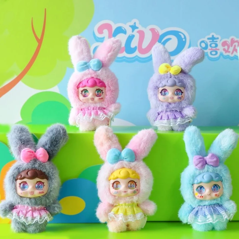 

Новая оригинальная плюшевая слепая коробка серии Xivo Dream Sweetheart Bunny, виниловая кукла, загадочная коробка, подарок-сюрприз, украшение для рабочего стола, модная игрушка