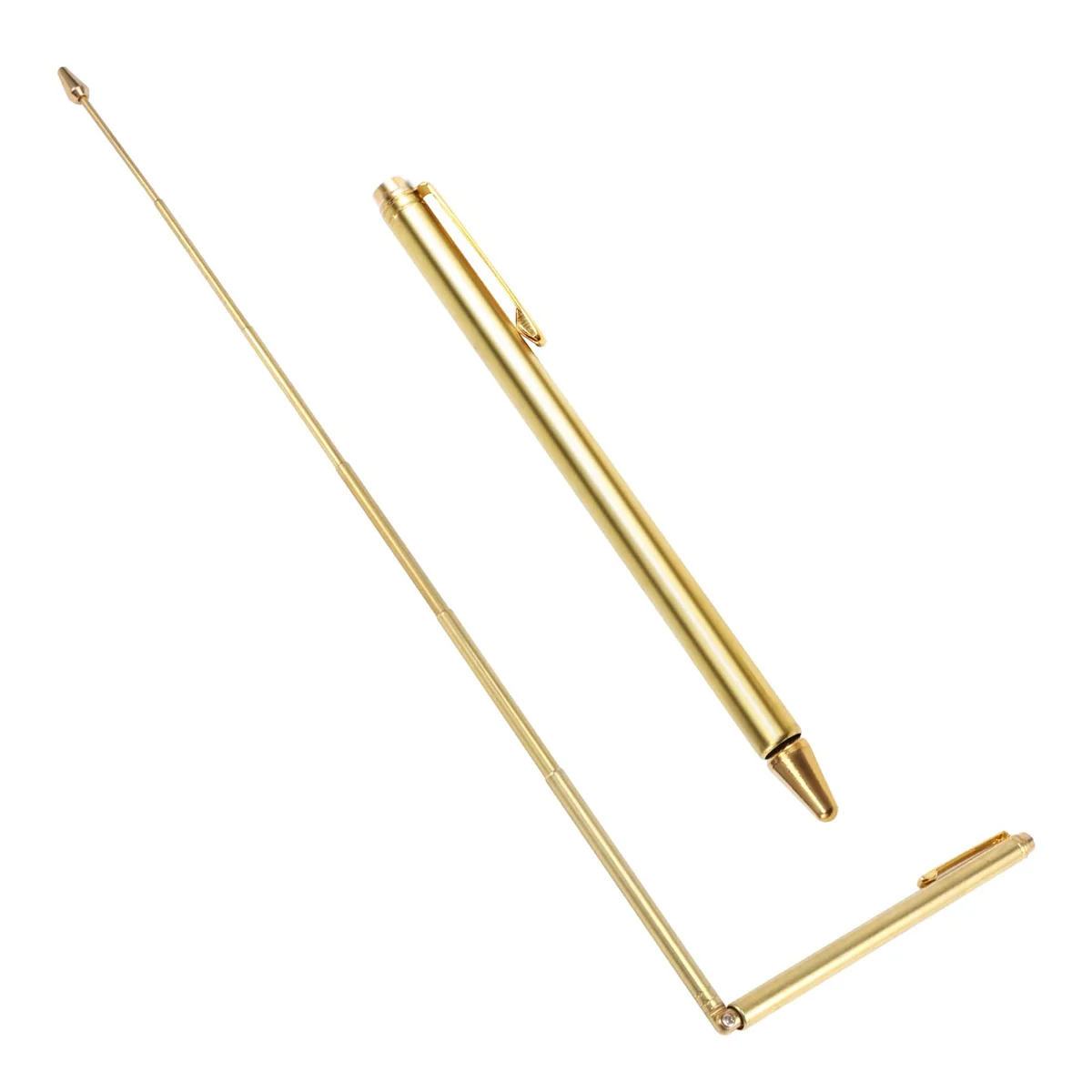 Imagem -03 - Varas Retráteis Portáteis para Radiestesia Forma de Caneta l Rods para Adivinhar Ferramentas Aquáticas Pcs