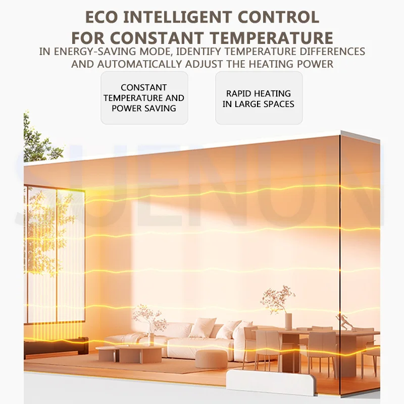 電気ヒーター グラフェンスカートラインヒーター 電気暖房 床暖房 温風送風機 急速暖房ヒーター