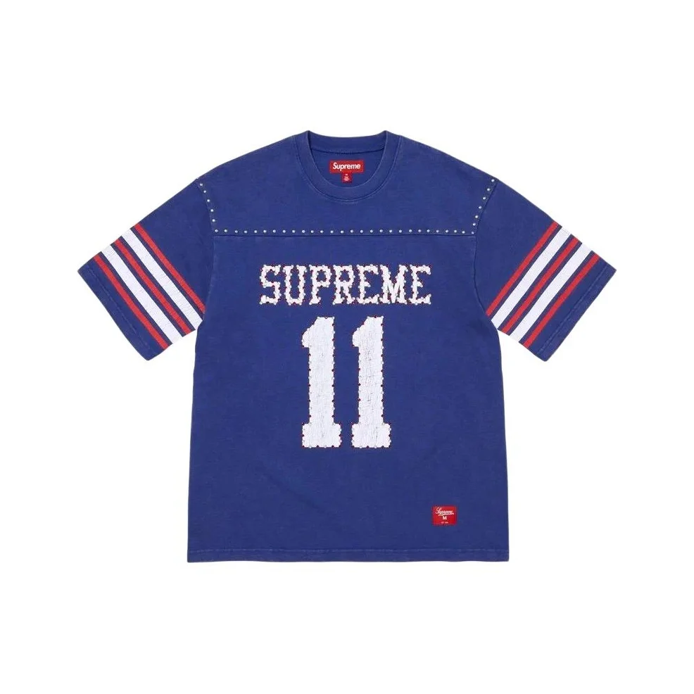 Supreme SS26 WEEK1 Studded S/S Football Top Soccer Jersey Unisex SUP-SS26-012