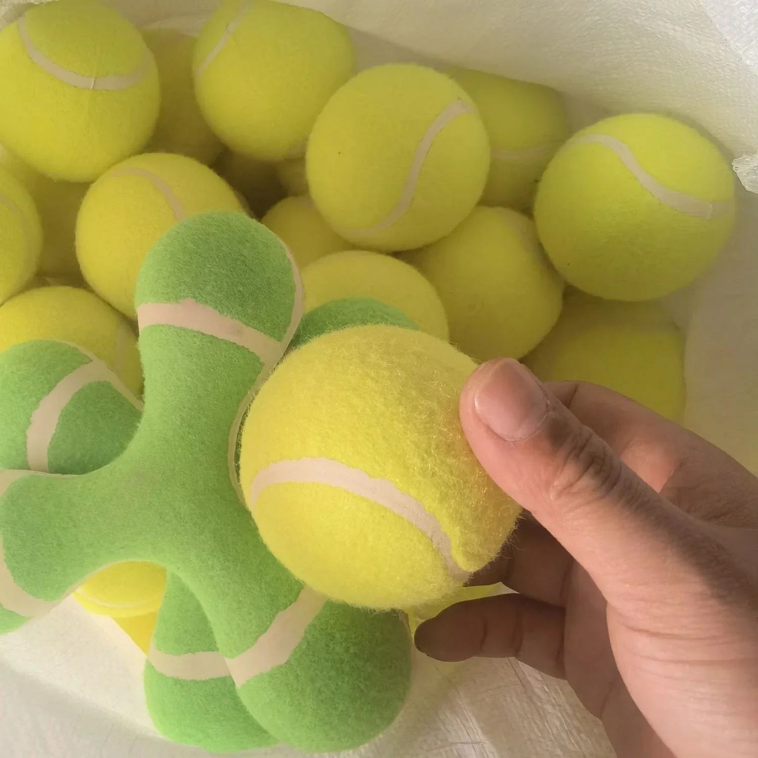 Tennis  Cat Toy Ball Corgi Walking  Training Bite Resistant Pet Products