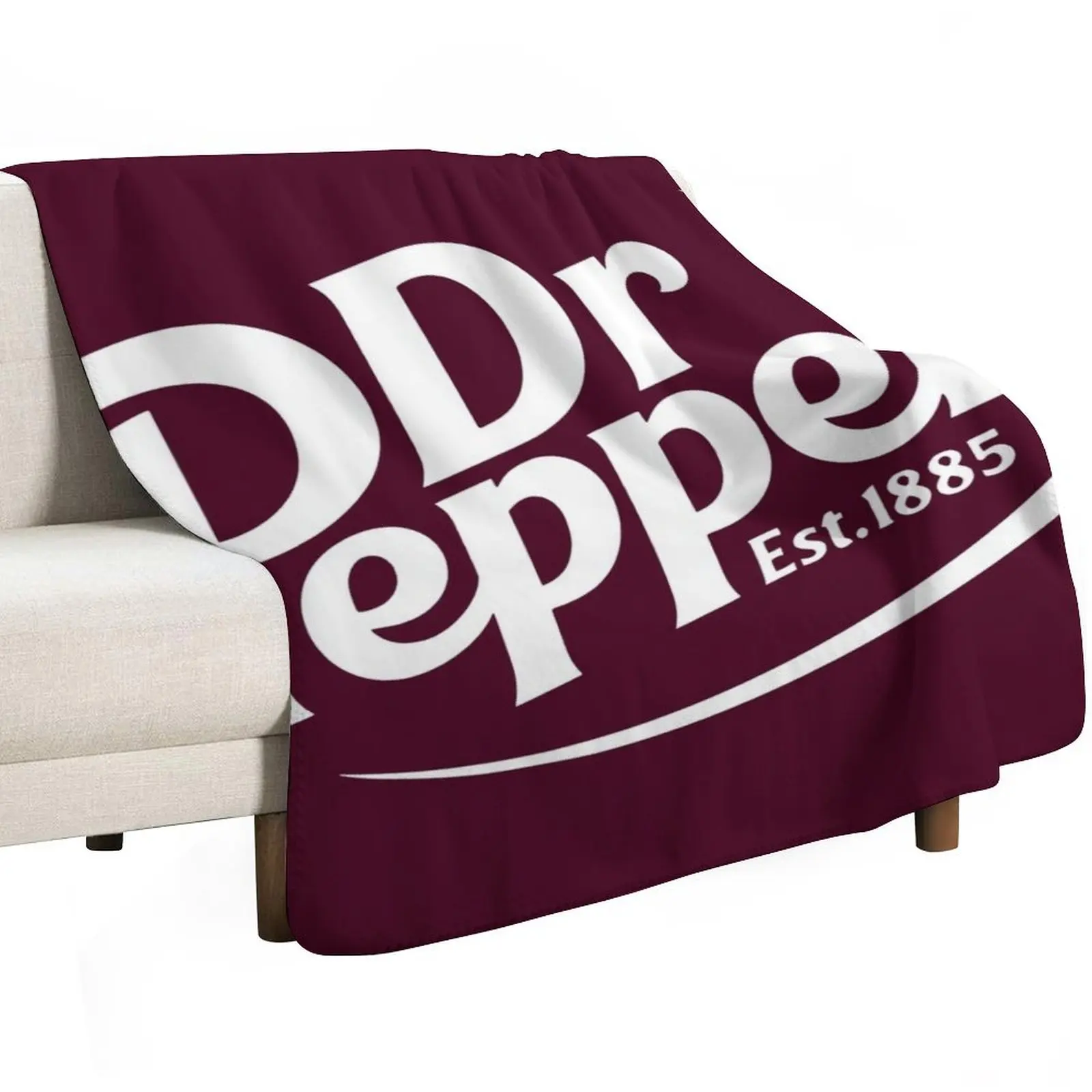 

Dr Pepper Soda Throw Blanket Decoratives warm for winter for babies Blankets