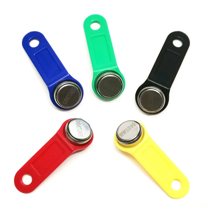 10pcs/lot rewritable RFID Touch Memory key RW1990 iButton for copy card Sauna dallas keys cards