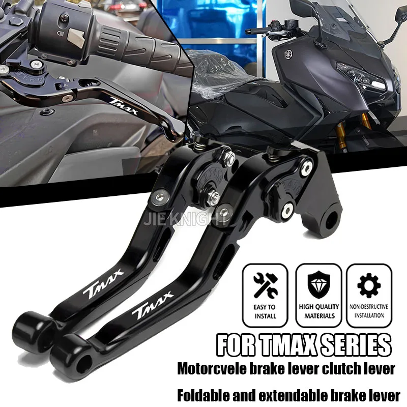 

For TMAX 530 560 Tmax560 TMAX530 SX DX 2012-2025 2024 2023 Motorcycle CNC Aluminum Clutch Brake Levers Tech Max Tmax 560