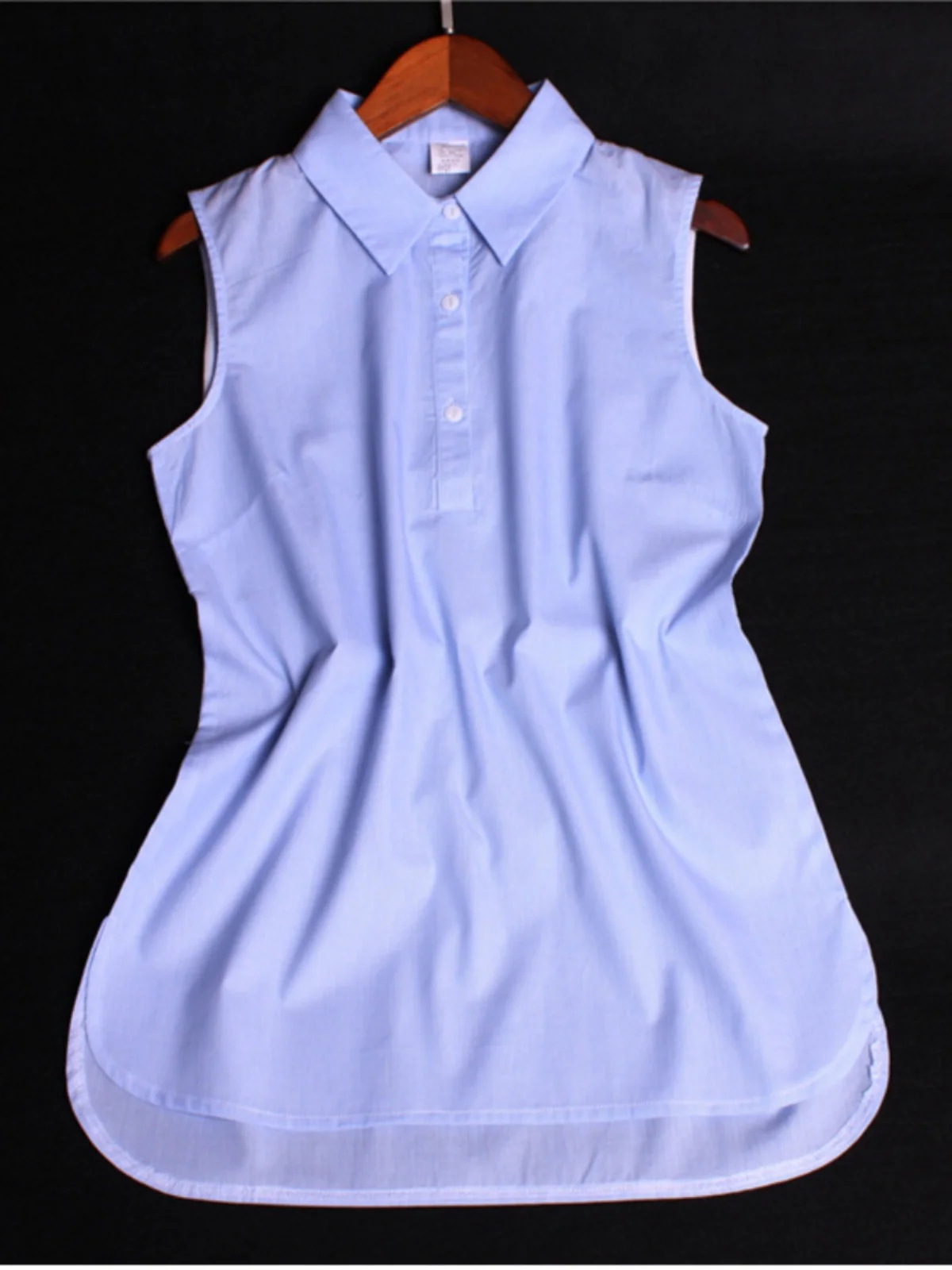 بلوزة بيضاء من irt بطبقة أساسية لربيع وخريف المرأة ملابس داخلية بياقة كبيرة الحجم بلوزة كورية Sle Commut... #5