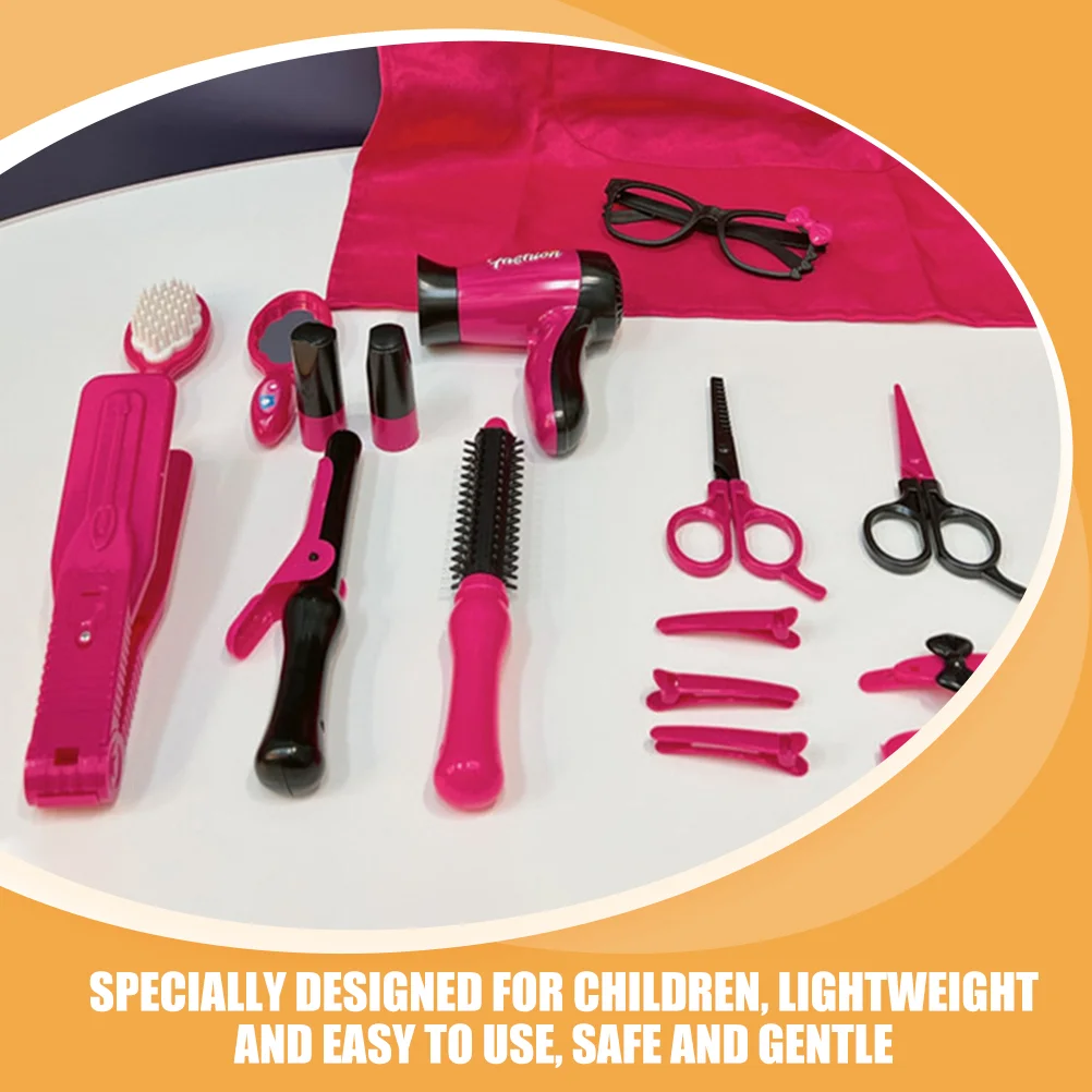 Kappersgereedschap Speelgoed Kapper Fantasiespelset Stylistkit Plastic kinderspeelset