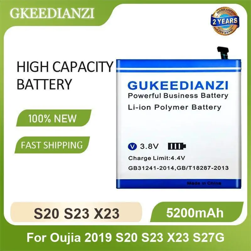 Battery For Oujia S11 Plus 2019 S20 S23 X23 S27G