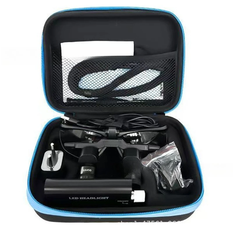 عدسة مكبرة رياضية مريحة لزوايا طب الأسنان عن طريق الفم وجراحة الأنف والأذن والحنجرة عدسة مكبرة طبية #4