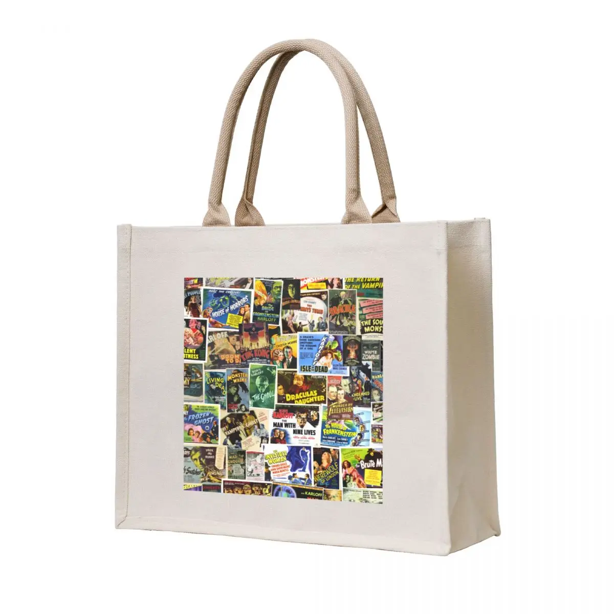 

Vintage Horror Tote Bag Shopper bag women bag tote