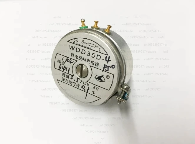 Conductive Plastic Potentiometer Angle Sensor WDD35D-4 2.5K 95 Degrees Linear 0.1%