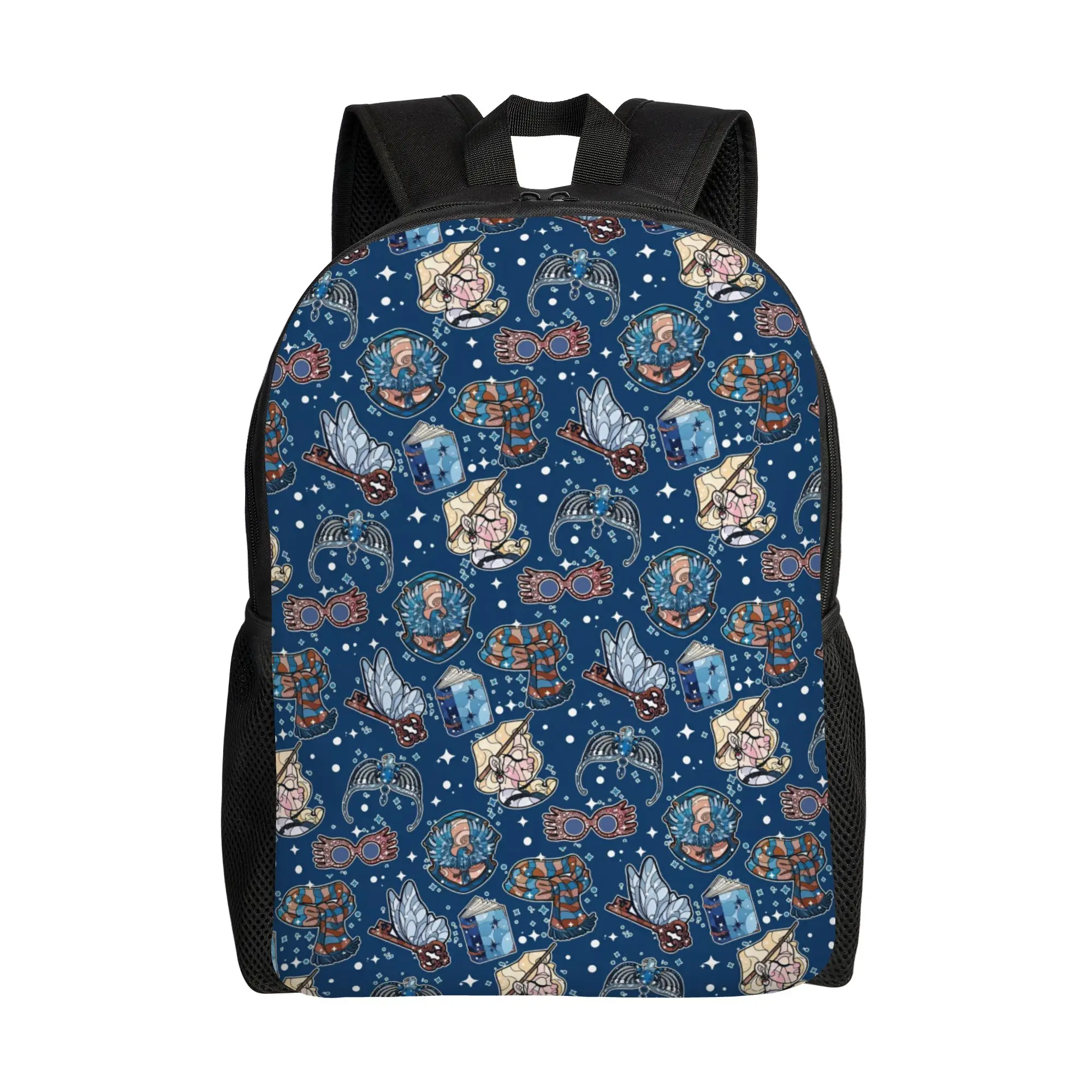 Custom H-Harryes Backpack Women Men Fashion Bookbag for College School Witchcraft Bags