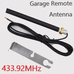 Amplificatore di segnale 433,92 MHz Antenna per garage Telecomando automatico Antenna esterna Controllo cancello Comando garage