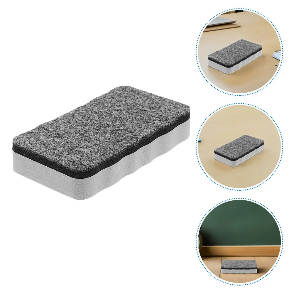 20 Pcs Magnetic Whiteboard Eraser Cleanser Felt Cloth Classroom