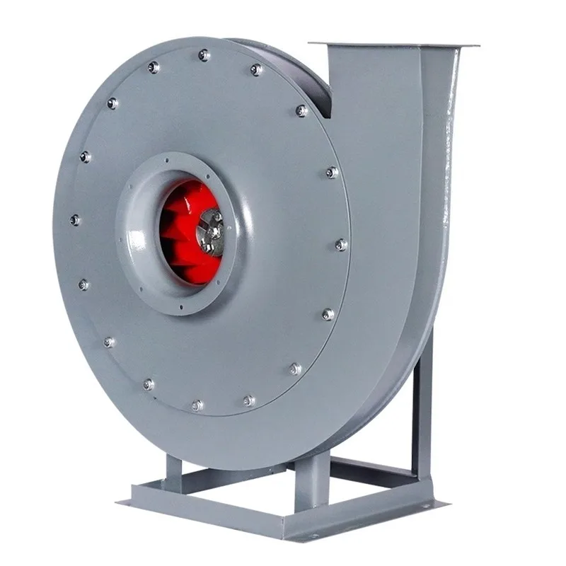 

9-19 Центробежный вентилятор высокого давления 380 В Воздуходувка из выдувной пленки Промышленный пылесборник Бойлер в форме улитки Индукционный чертевой вентилятор