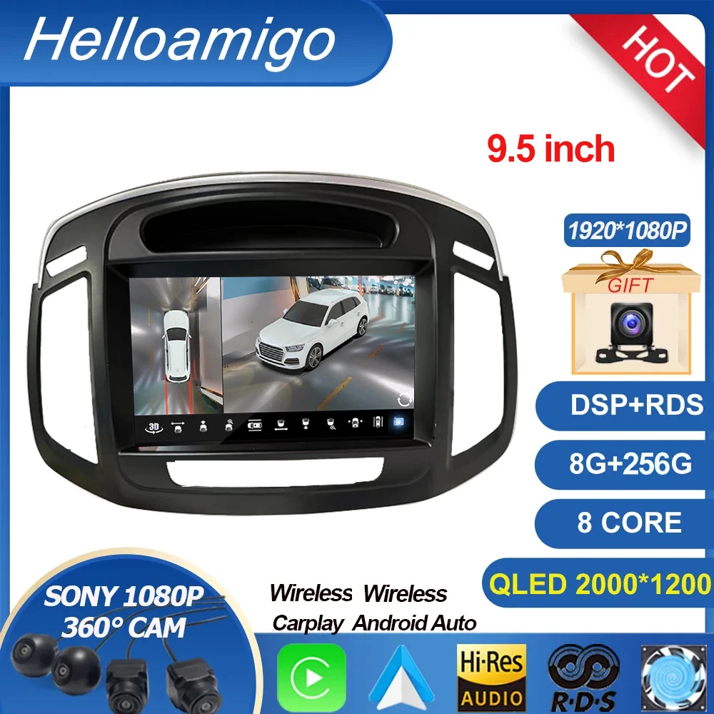 

2K For Opel Insignia/Buick Regal 2013-2017 Car Radio Multimedia Video Player Navigation GPS Android 13 No 2din dvd Carplay