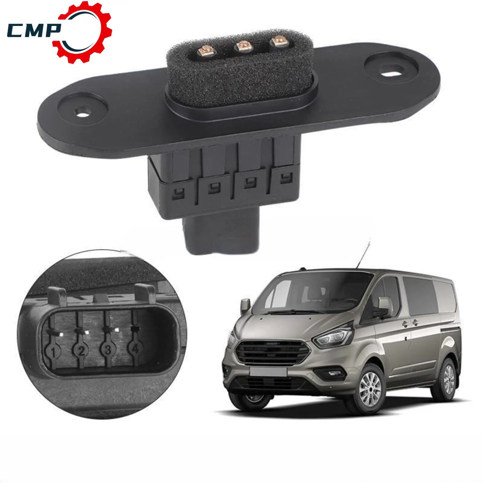

1Pcs 2C1T14A658AE 2C1T14A658 Side Sliding Door Contact Point Switch For Ford Transit MK6 MK7 CUSTOM BK2T14A658AB JK2T14A658AA