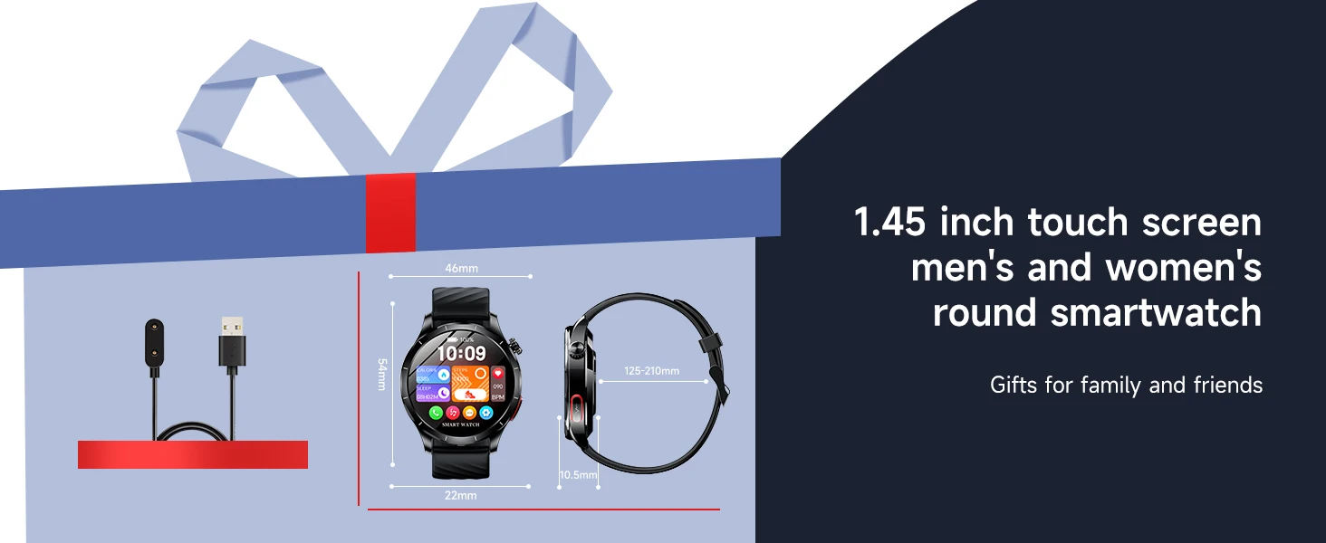 Marsyu Neue Gesundheits-Smartwatch EKG+PPG HRV Blutfette Harnsäure Mikrountersuchung Taschenlampe UI Sprachanruf Smartwatch für Männer und Frauen – Detail 17