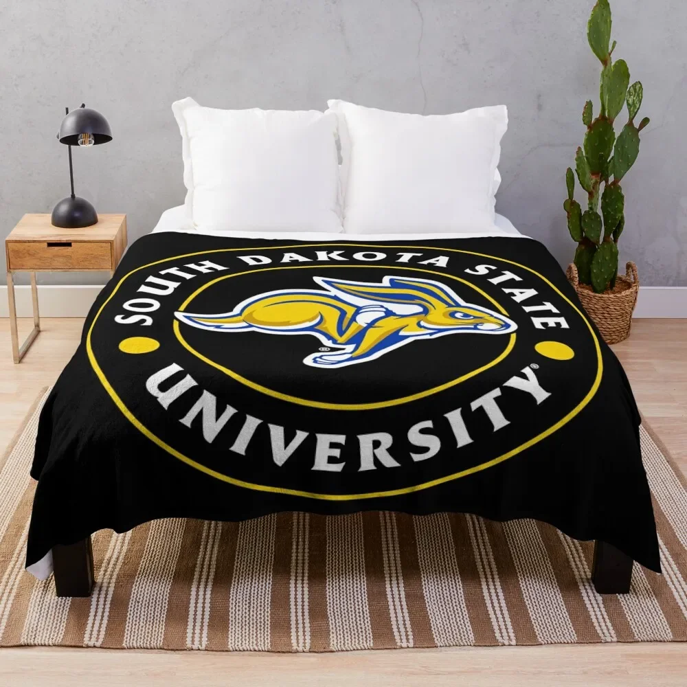 

Blackout Design - South Dakota State University Throw Blanket Luxury Designer heavy to sleep anime Sofa Quilt Blankets