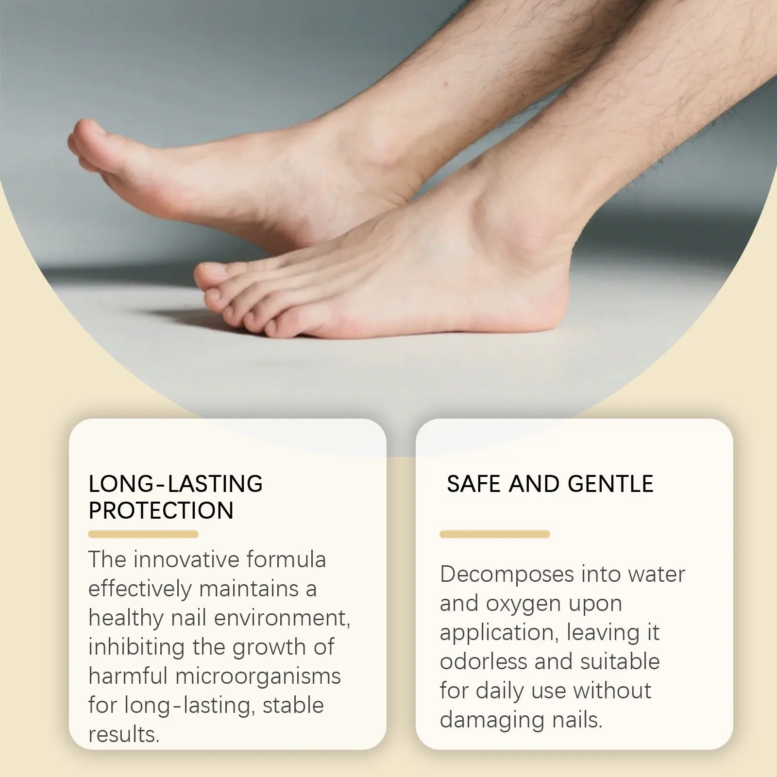 العناية بالأظافر البولندية طويلة الأمد مكافحة التقطيع كسر النمو المقوي إصلاح تجديد الضرر الفطريات إصبع أظافر العلاج المصل