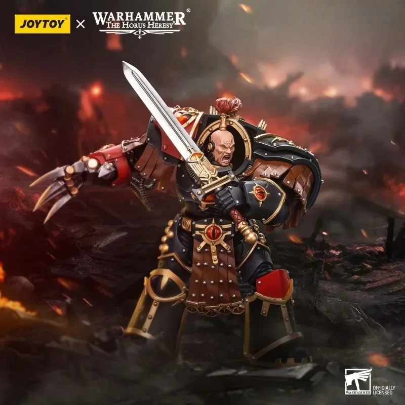 

JOYTOY Warhammer 30k 1/18 Action Figures Sons of Horus Ezekyle Abaddon First Captain of the XVlth Legion Model Toy Gift In Stock