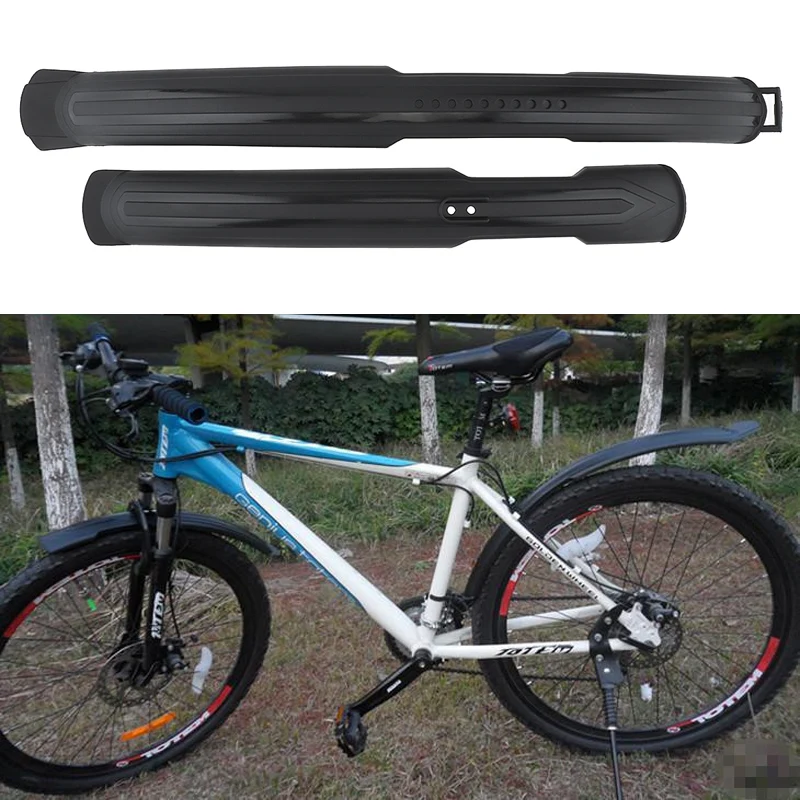 2pcs/set Synthetic Plastic Foldable Adjustable Bicycle Mudguard for 26 Inch Bikes