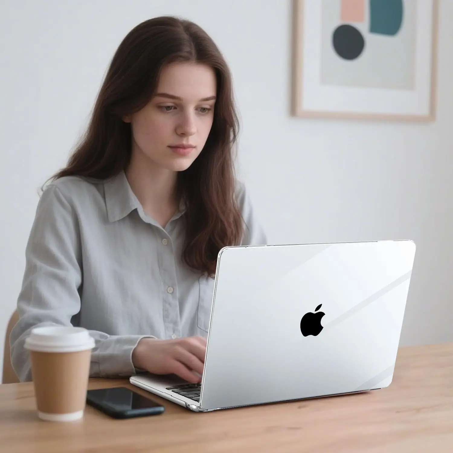 Case For MacBook Air 13 Inch 2026-2022 M5 M4M3M2 A3240 A3113 A2681,  Protective Snap On Hard Shell Cover For MacBook Air/Pro M5 image 6
