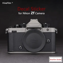 for Nikon Zf Camera Skin Protective Film for Nikon Z F Camera Premium Decal Skin Anti-Scratch Cover Case Wrap Covered