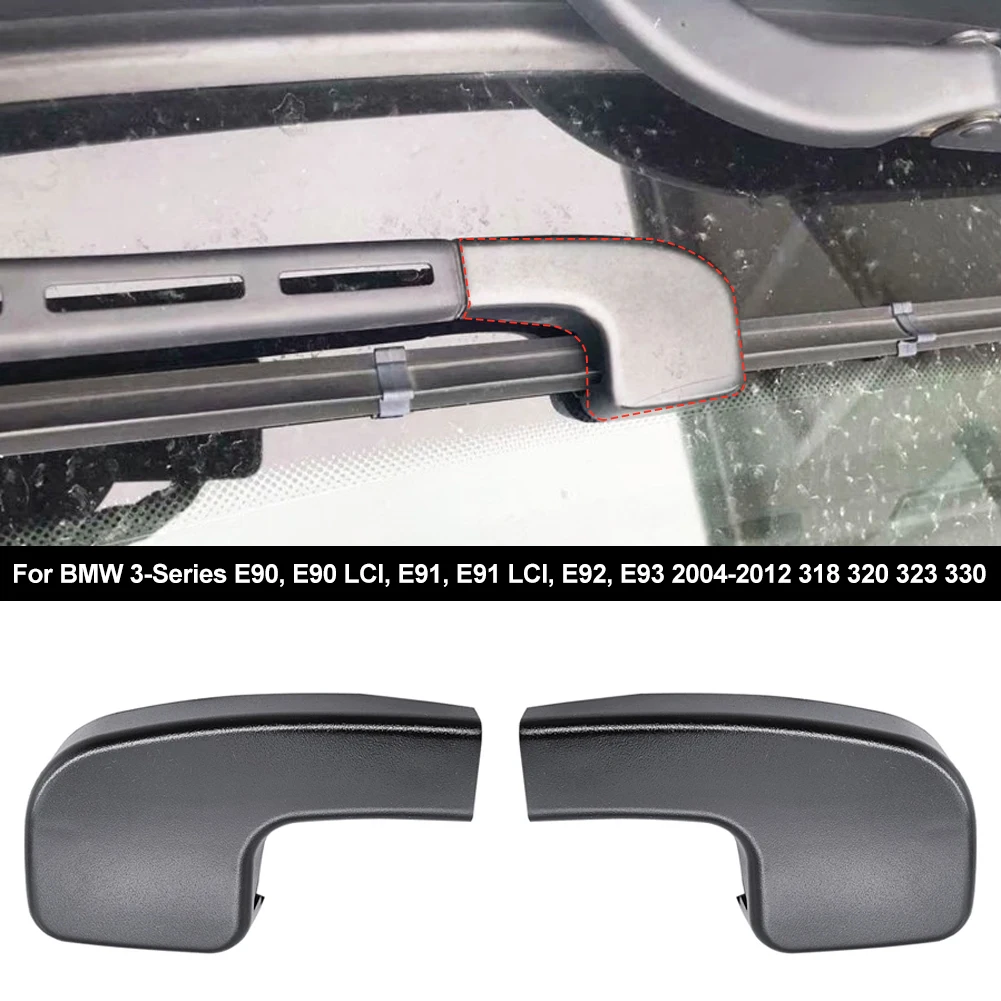 Car Front Windshield Wiper Arm Covers Caps for Bmw 3 Series E90 E91 E92 E93 #61617138990 Auto Replacement Parts Car Accessories