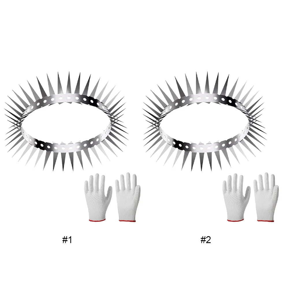 

Bird Repellent Spikes Stainless Steel Spikes Anti Pigeon Anti-bird Squirrel Garden Fences Keep Birds Squirrel Raccoon Rat Away