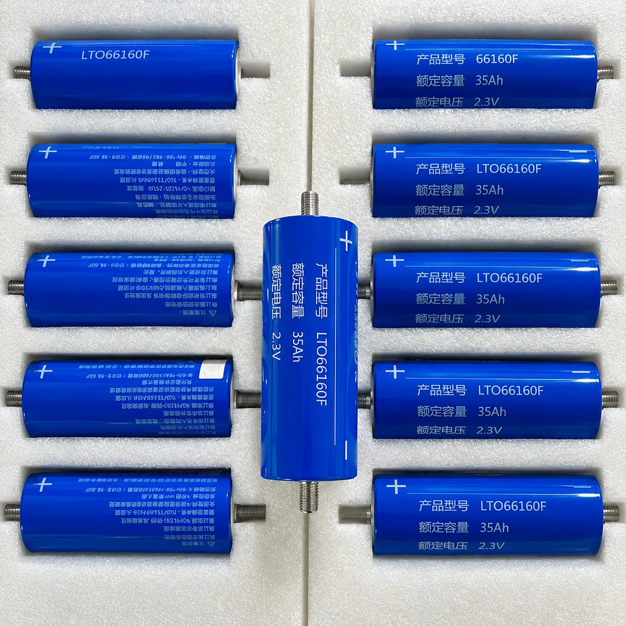 Yinlong 66160F 2.3V 35Ah LTO Lithium Titanate Battery Cell High Power Rechargeable Battery for Solar Energy Storage