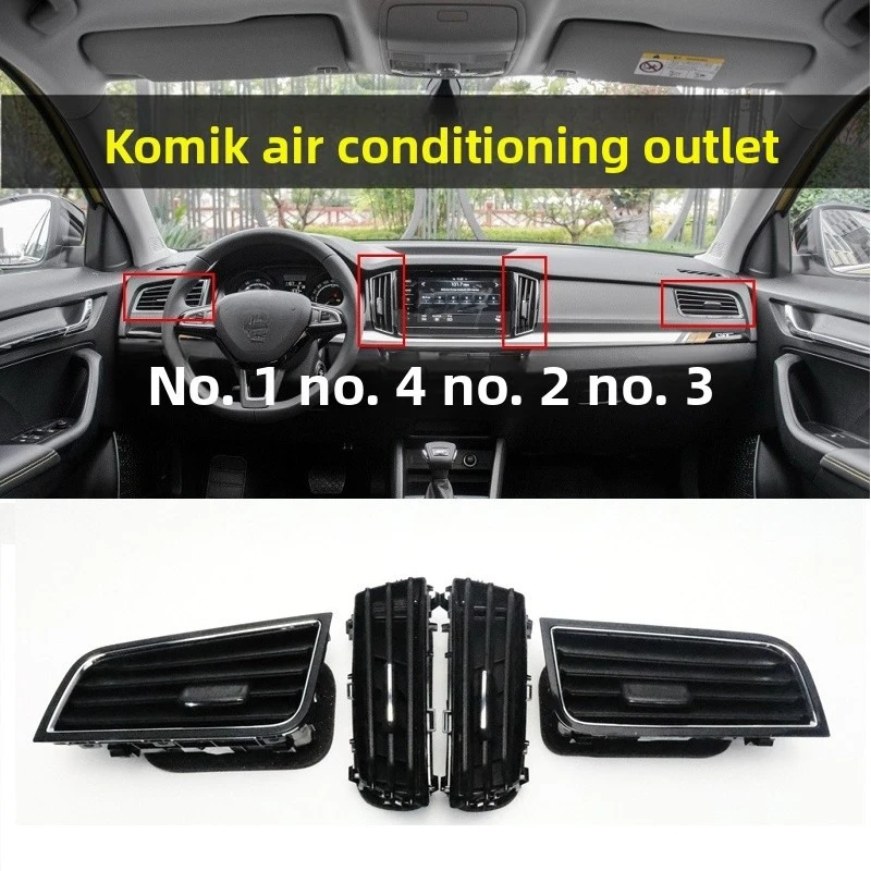 

1 шт. для Skoda KAMIQ GT, тяга вентиляционного отверстия приборной панели TAB