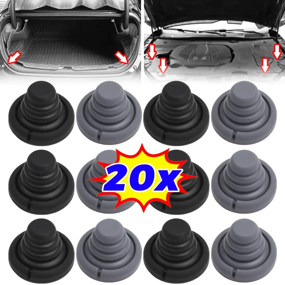 

Silicone Anti Collision Pad Sticker Car Door Shock Absorber Cushion Auto Hood Rear Trunk Reduce Noise Crashproof Airbag Buffer