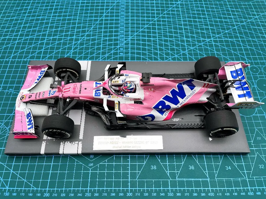 Minichamps 1:18 F1 RP20 Perez Sachiel 2020 Simulation Limited Edition Resin Metal Static Car Model Toy Gift