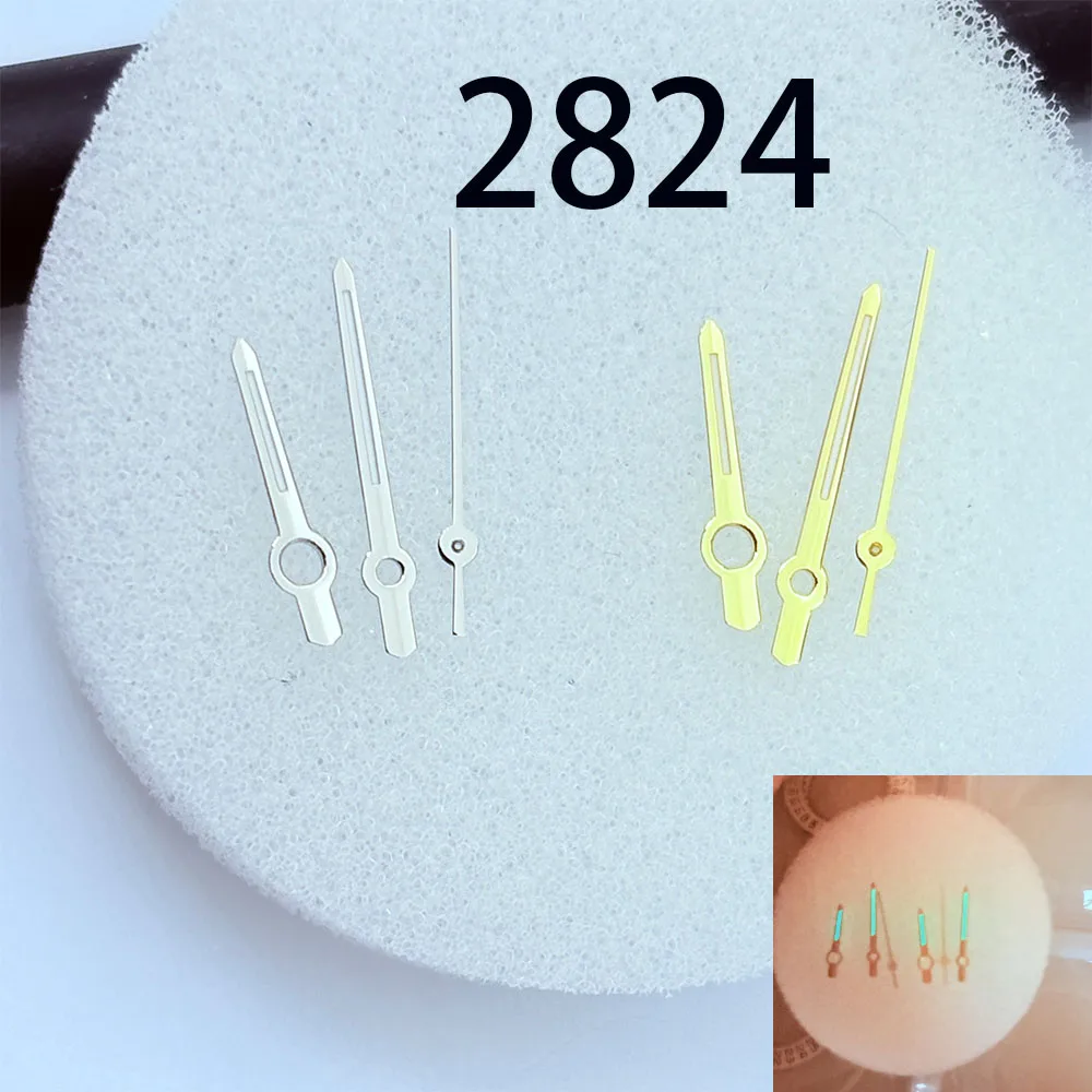 Reparatur von Uhrenzubehör, anwendbar auf Uhrwerke 2824 und 2836, Stunden, Minuten, Sekunde, Zeiger, dreipolig