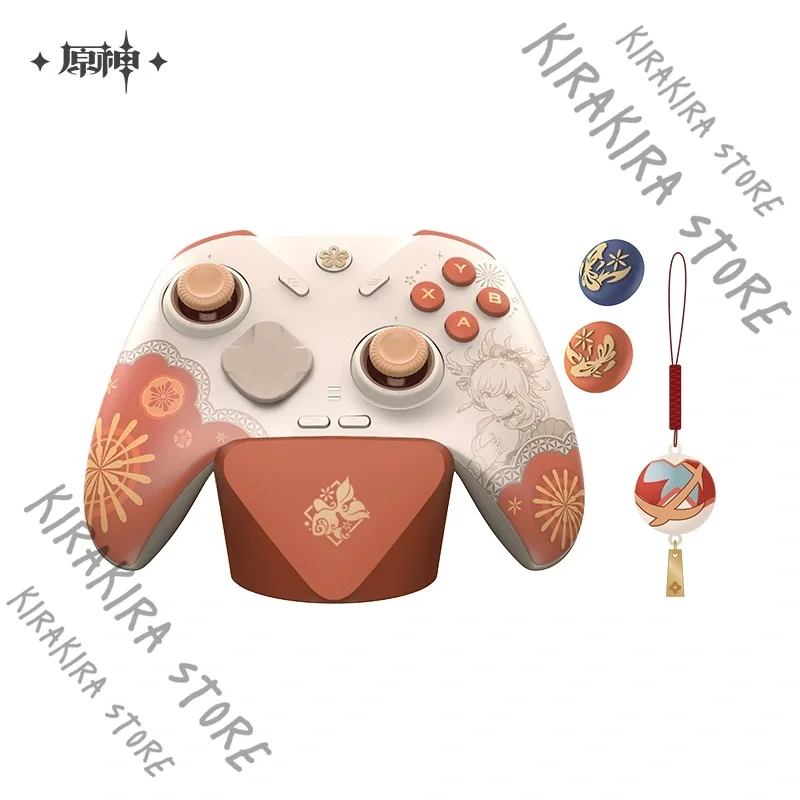

Genshin Impact Yoimiya Anime Games Controller Set Gift Box Figurines Cosplay Gamepad Model Ornaments Garage Kits Mascot Xmas