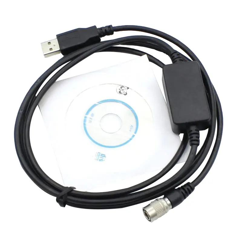 6 Pins USB Data Download Cable Hirose For kolida Gowin South Top-con Sokk-ia  Total Station Connect for Windows 7 / 8 / 10 / XP