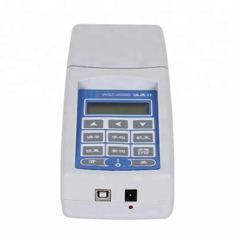 

Портативный оптический промышленный датчик мутности воды, прецизионный настольный мудиметр 0-1000NTU для пивоваренной промышленности