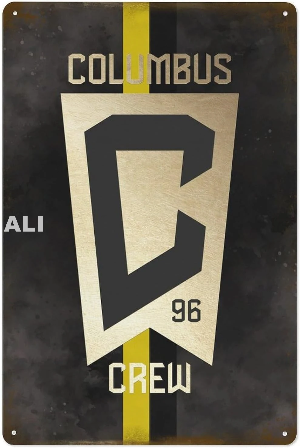 Columbus Crew Metal Tin Sign Poster 8”×12” Painting Sign Funny Wall Vintage Art Decor Retro Plaque For Home Bar Pub Club Ca sign