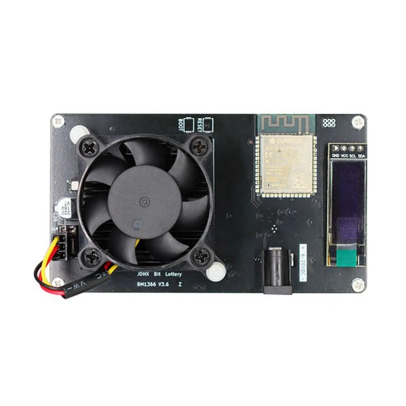 

Bitaxe DIY Kit BM1397 ASIC Miner BTC Solo Miner 320GH/S Машина для майнинга биткойнов с открытым исходным кодом Lottery Miner