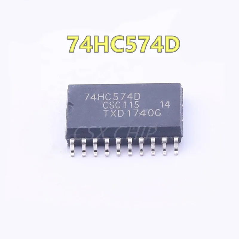 

100pcs/lot 74HC574D 74HC574 SOP20-7.2MM new and original in stock